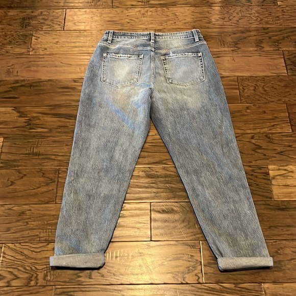 Vervet Blue By Flying Monkey High Rise Mom Size 29 - Picture 2 of 16